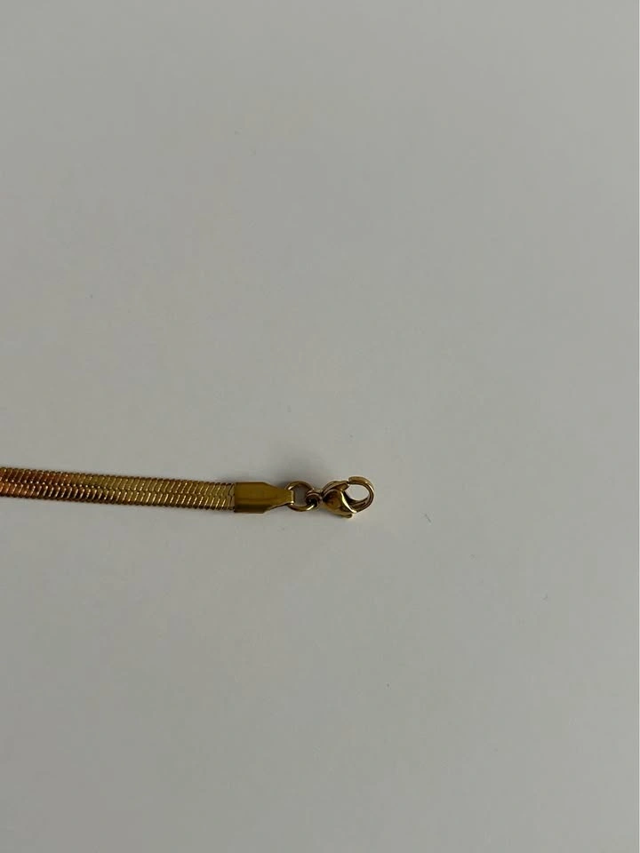 Gold Herringbone Chain Sleek & Smooth Shine - photo 5