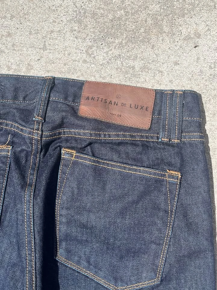 Artisan De Luxe Raw Denim Jeans - photo 5