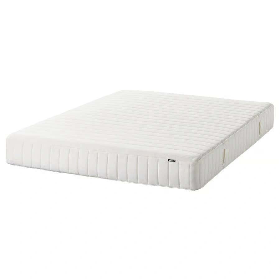 VALEVÅG Hybrid mattress, firm/white, Full