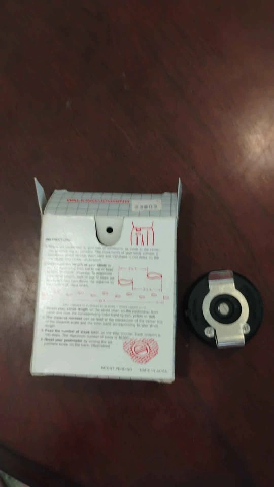 Vintage Cronus Walking Jogging Meter Pedometer New With Box - photo 2