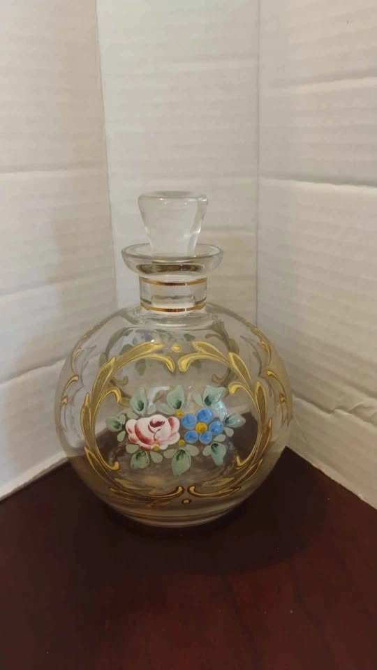 Vintage 1945-49 German Made US Zone Perfume Bottle - photo 3