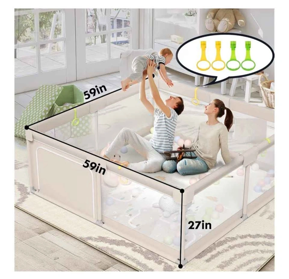 Large Baby Playpen with Mat - photo 4
