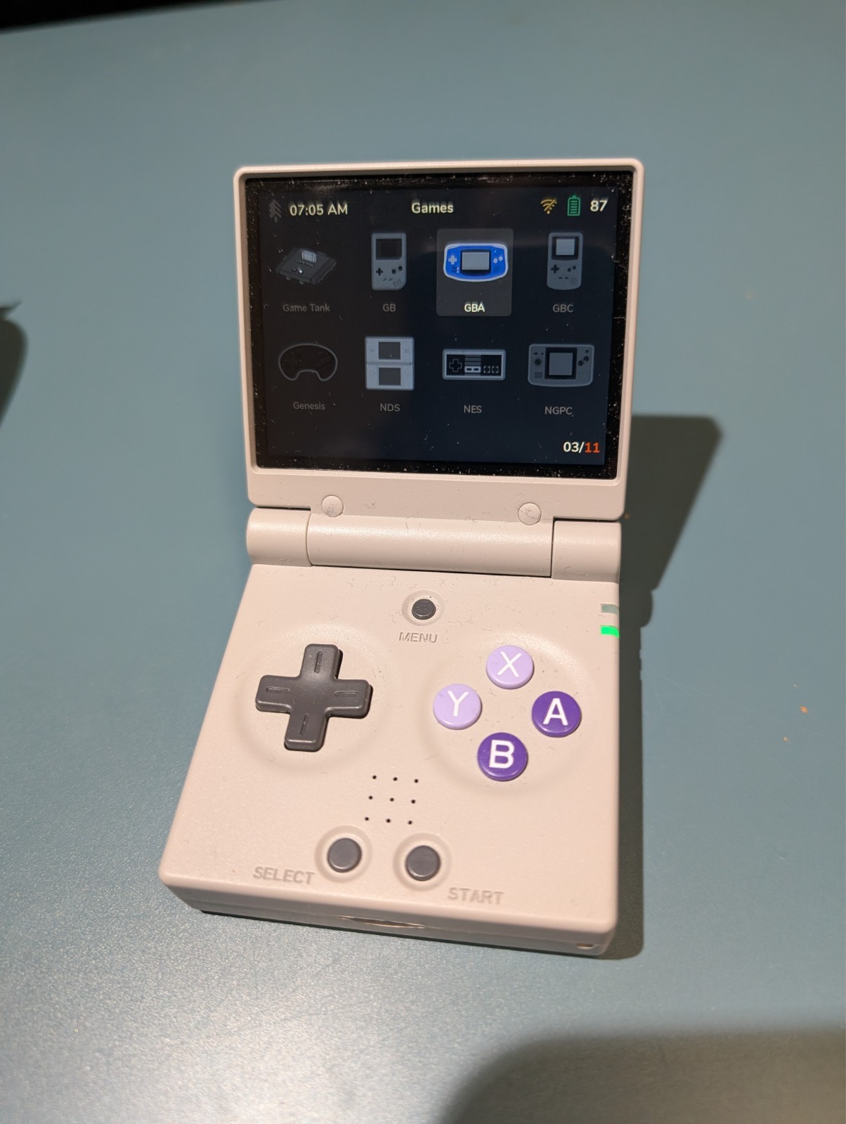 Miyoo Mini Flip Grey 32GB Retro Handheld Console WiFi - photo 4