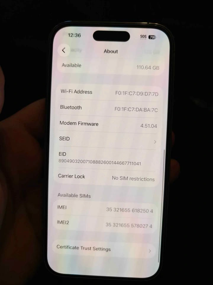 iPhone 14 Pro 100% Battery - photo 3