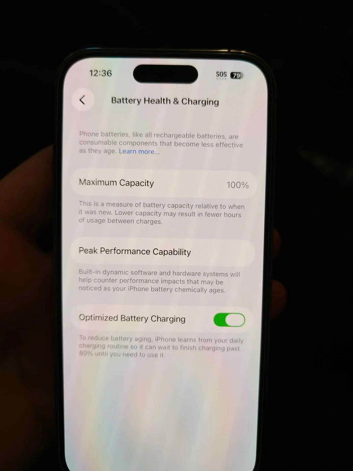 iPhone 14 Pro 100% Battery - photo 4