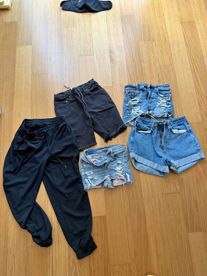 Jean shorts sizes 2-10