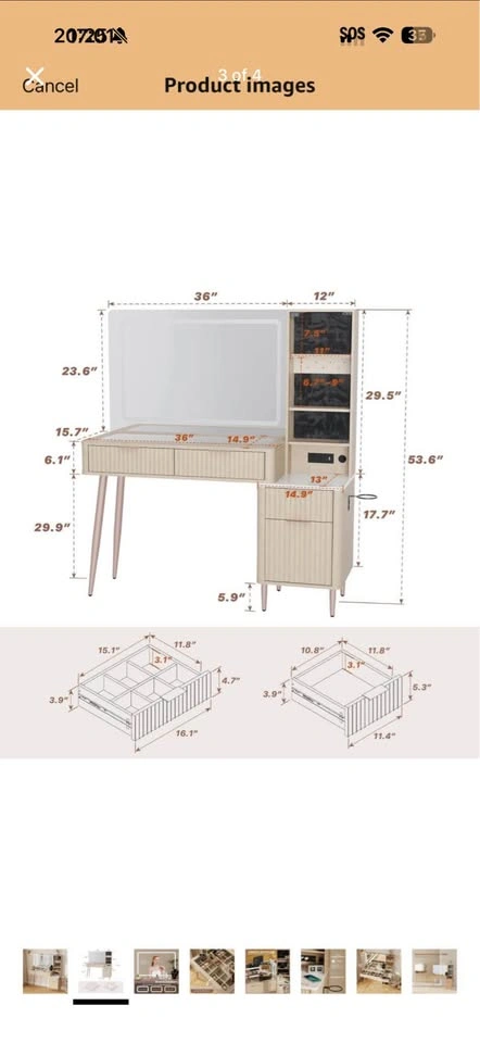 New makeup vanity table - photo 3