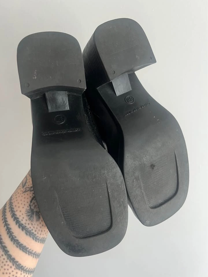 Vintage Square Toe Loafers Size 8 - photo 5