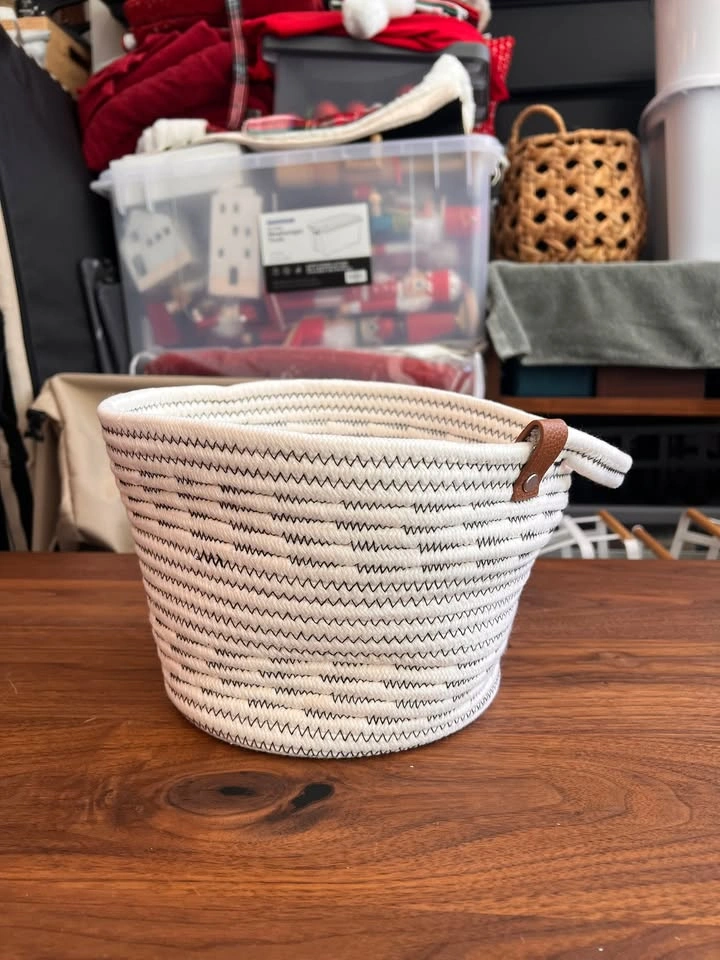 MUST GO 3/31! $5 each or $29 for set of 7 boho macrame/rope bask - photo 5