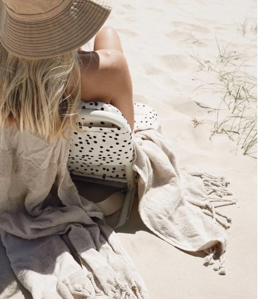 Orig $269 - NEW - Sunday Supply polka dot beach chair - photo 3