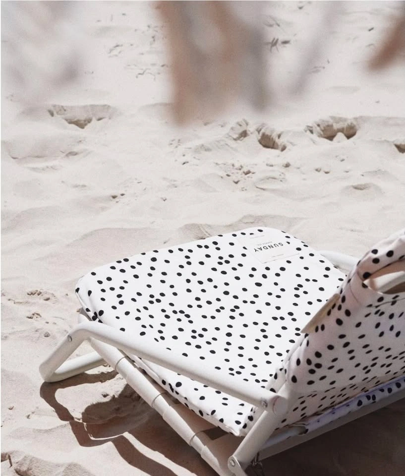Orig $269 - NEW - Sunday Supply polka dot beach chair - photo 4