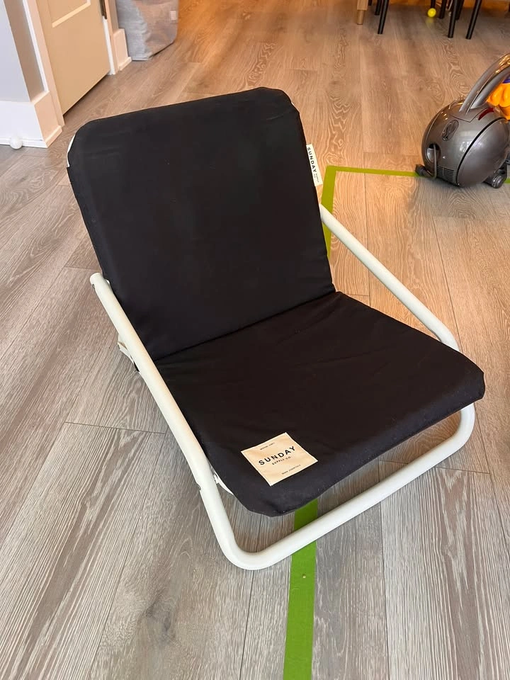 Orig $269 - USED ONCE - Sunday Supply black beach chair - photo 5