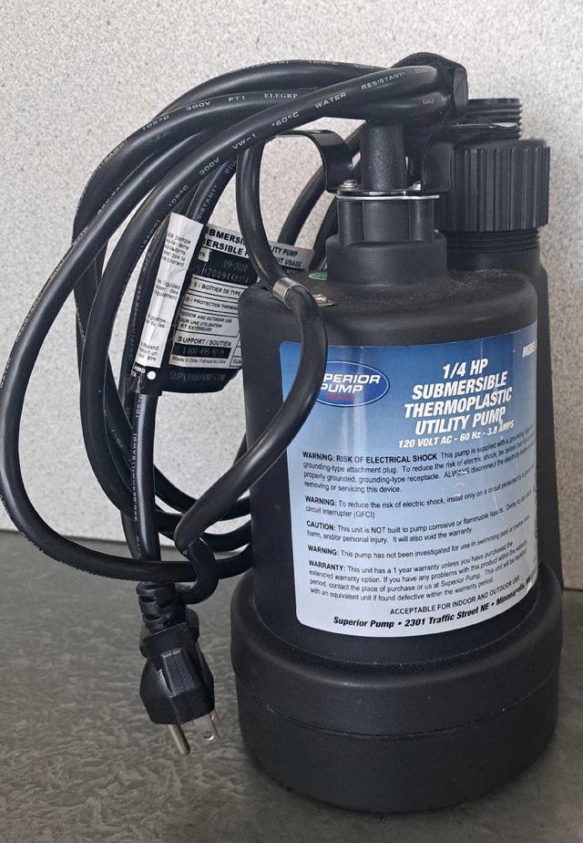 1/4 HP Superior Pump Utility Pump (30574569)