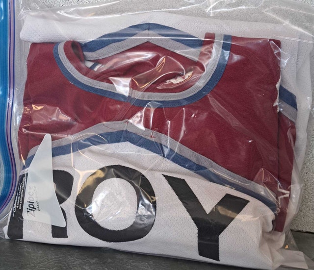 XL Colorado Avalanche #33 Patrick Roy Signed Jersey - photo 2