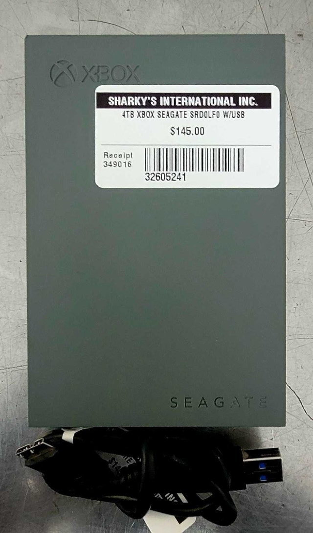 4TB Seagate Xbox External Hard Drive SRD0LF0 (32605241)
