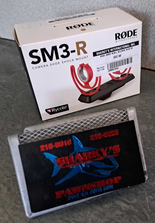 RODE SM3-R Shock Mount with Accessories & Box