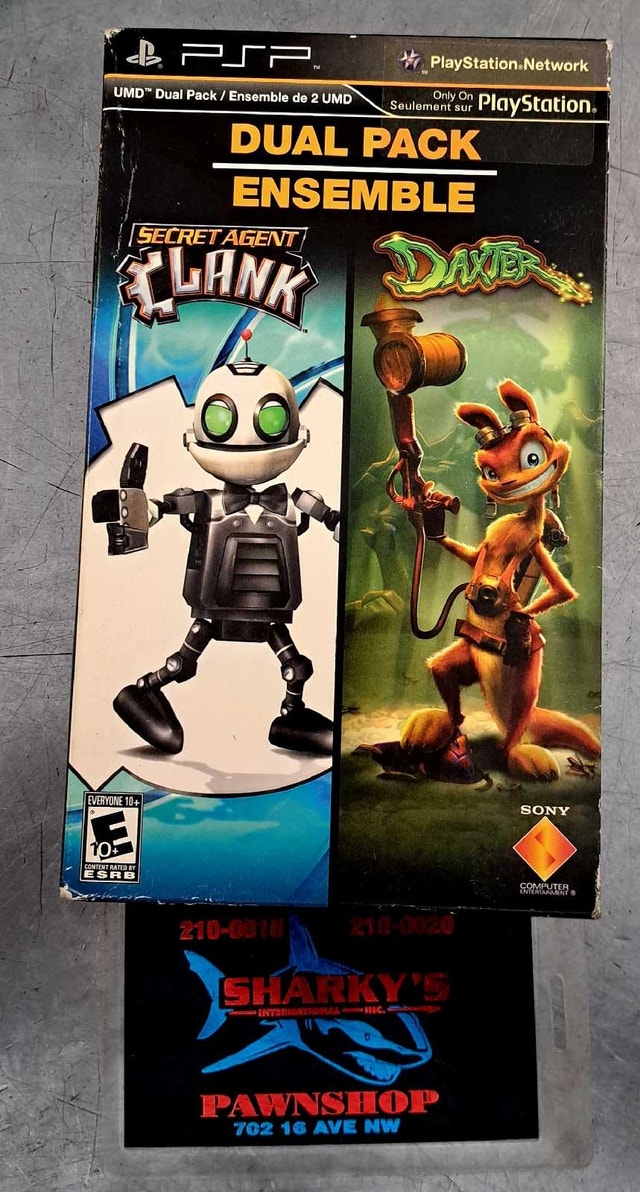 PSP Dual Pack Dexter/Agent Clank (31555135)