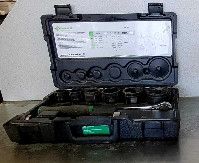 Greenlee Knockout Kit 1/2" to 2" 7238SB (32141562)