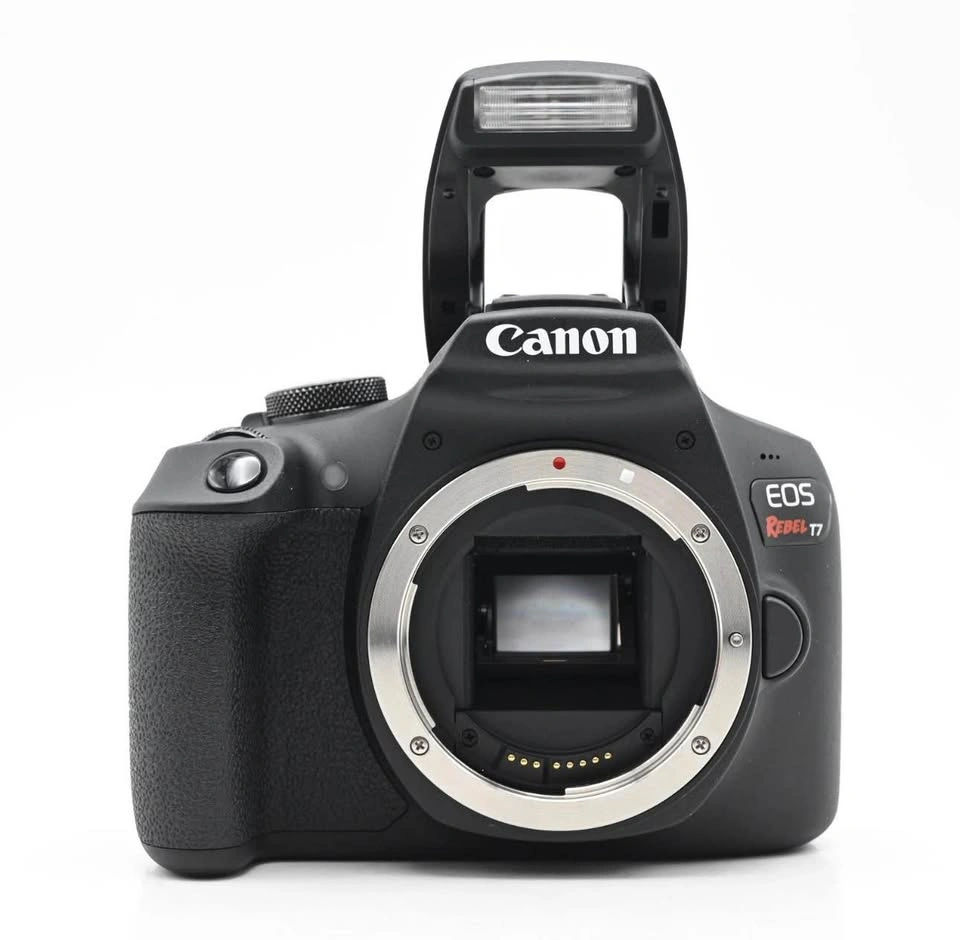 Canon EOS Rebel T7 DSLR Camera Body + 3 Batteries - photo 4
