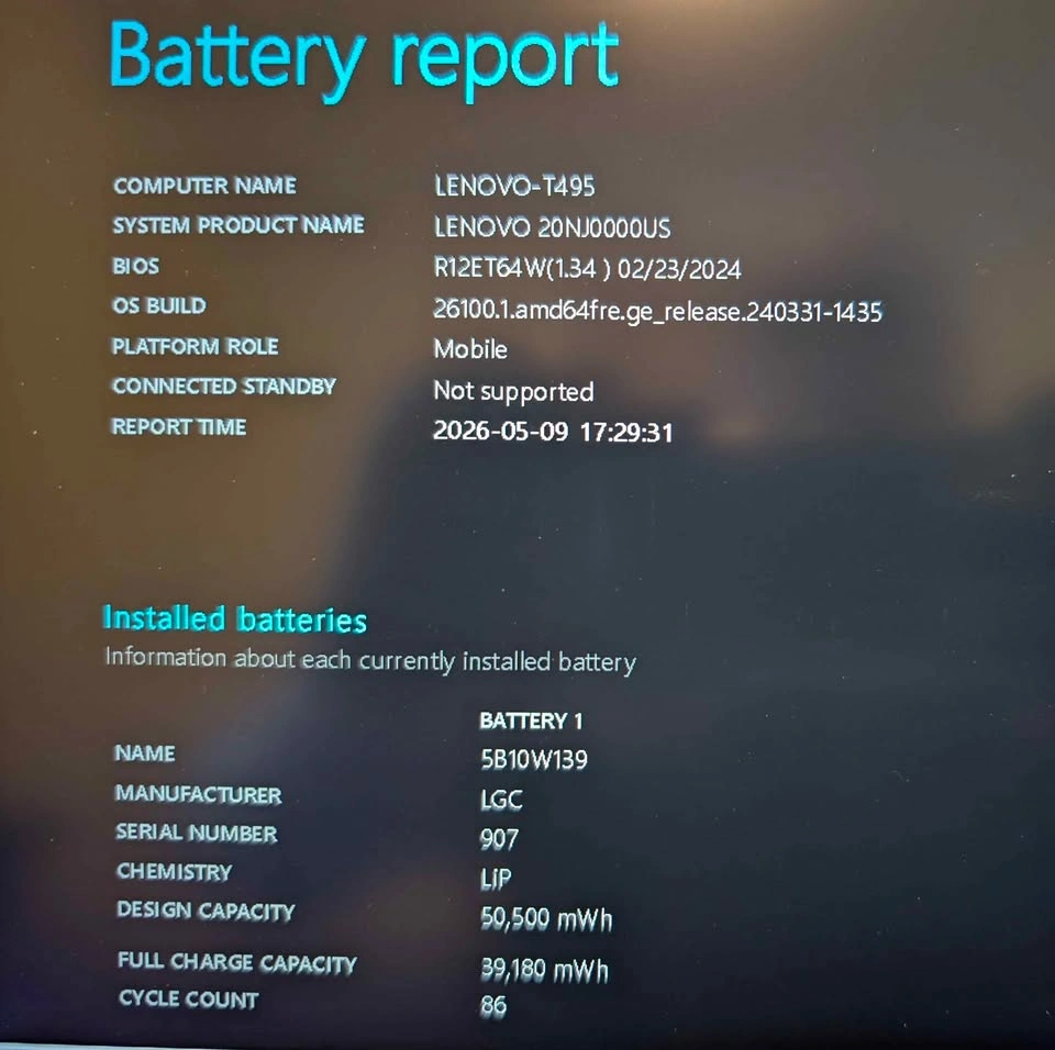 Lenovo ThinkPad T495 Ryzen 5 PRO 8GB/256GB Win 11 Pro + Office - photo 5