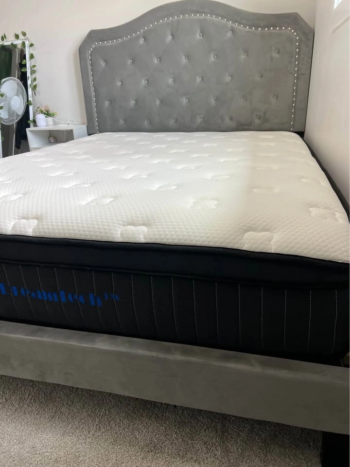 QUEEN Bed with Mattress (Moving Out Sale*) - photo 2
