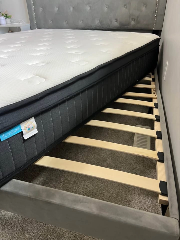 QUEEN Bed with Mattress (Moving Out Sale*) - photo 3