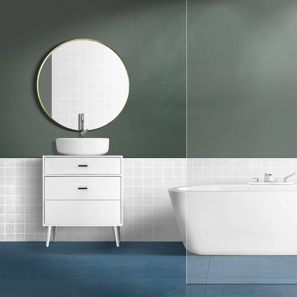 Bathivy Oval Vessel Bathroom Sink with Pop-Up Drain - photo 2