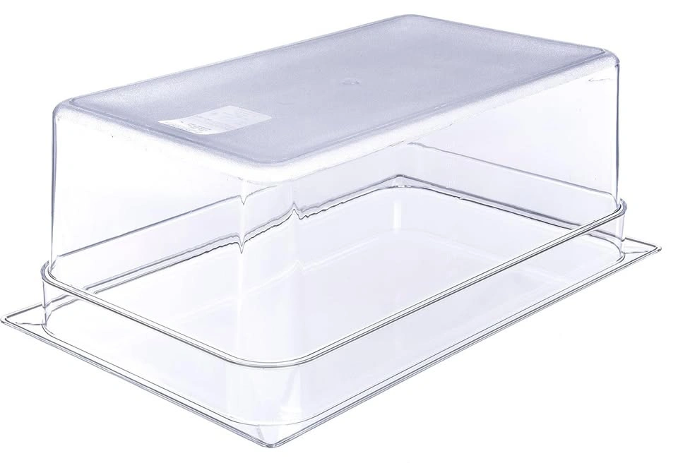 Carlisle Clear Food Storage Pans – Full Size, 8" Deep (6-Pack) - photo 2
