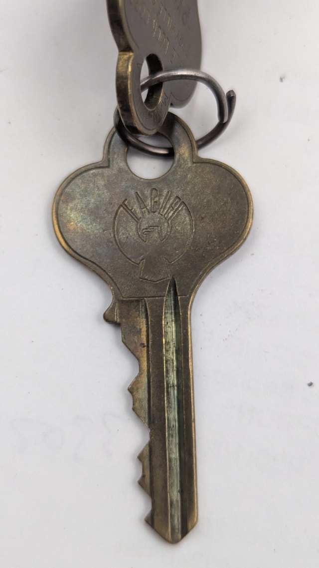 Eagle Vintage Rim Cylinder with 2 Keys - photo 2