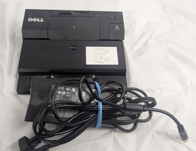 DELL E-Port Docking Station PR03X E6420 E6430 E6520 E6530 LA90PE