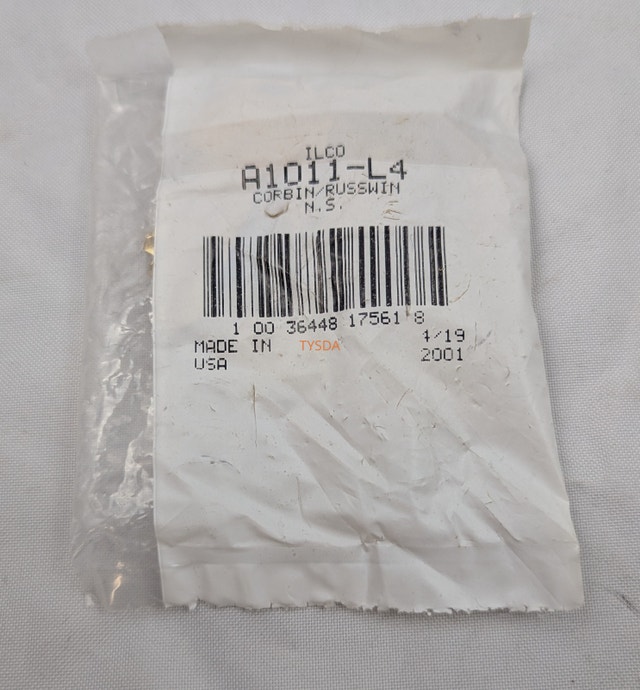10pcs Corbin Russwin A1011-L4 Nickel Steel Key Blanks Ilco - photo 2