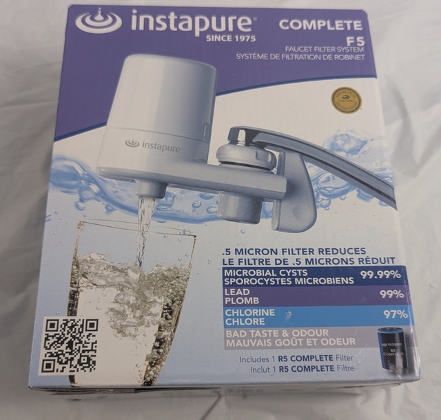 Instapure F5 Complete Faucet Water Filtration System