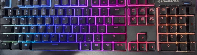 Steelseries Apex 3 USB Keyboard Whisper Quiet Switch - photo 3