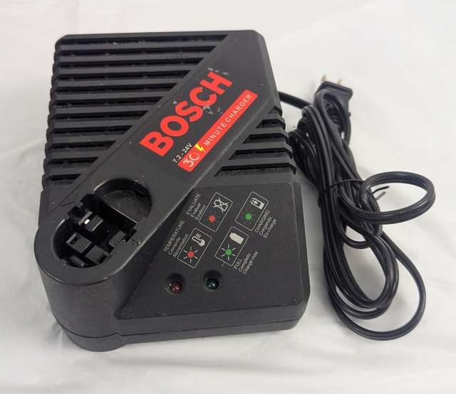 BOSCH BC-130 OEM 7.4V-24V NIMH 30MIN FAST BATTERY CHARGER