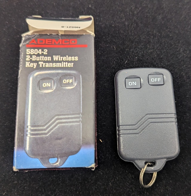 ADEMCO 5804-2 Wireless Key Transmitter Remote Fob CFS8DL5804