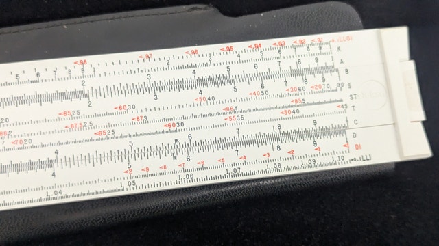 Pickett Microline 140 Slide Rule Case and Manual - photo 5