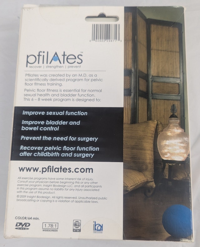 Pilates Pelvic Floor Pilates DVD - Sport, Recover, Strength - photo 2