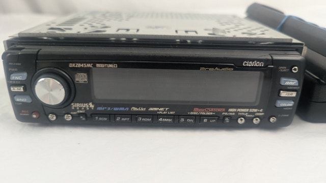 Clarion DXZ845MC AM FM Music catcher ProAudio Car Radio - photo 2