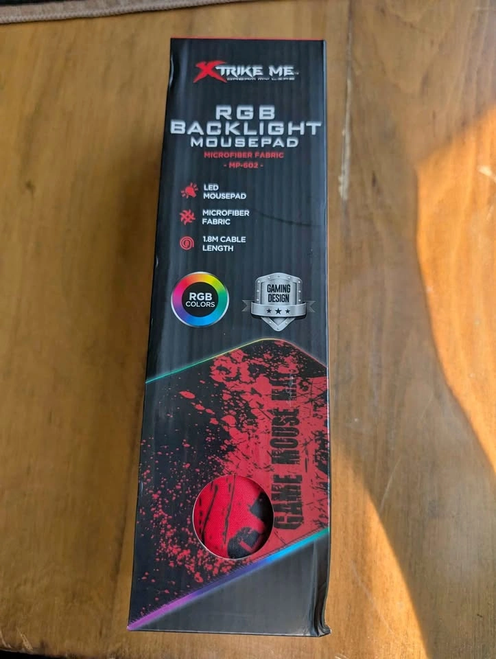 Xtrike Me Backlight Mousepad