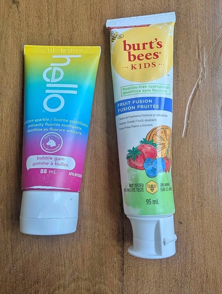 Kid's toothpaste