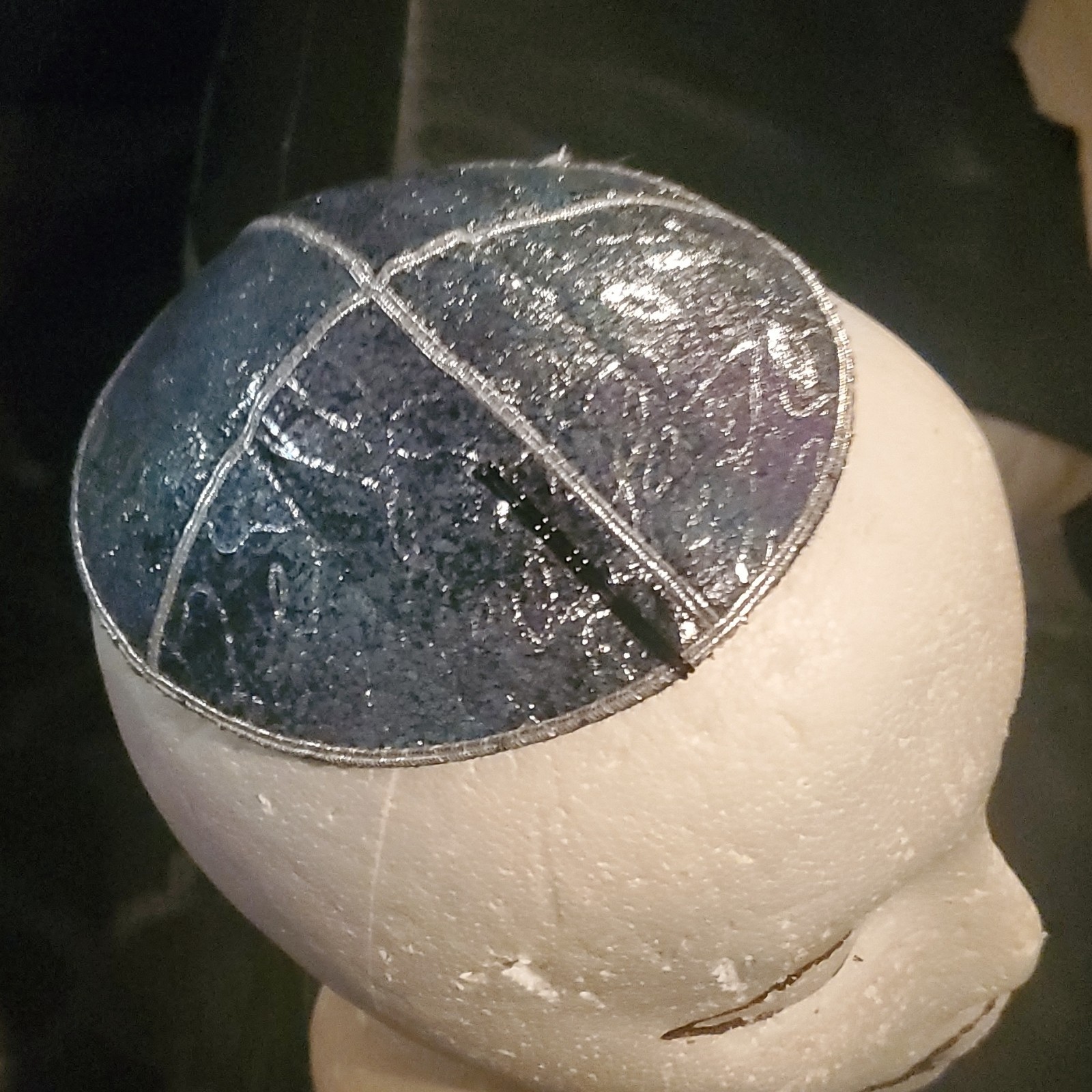 Very nice color Kippah Yarmuka