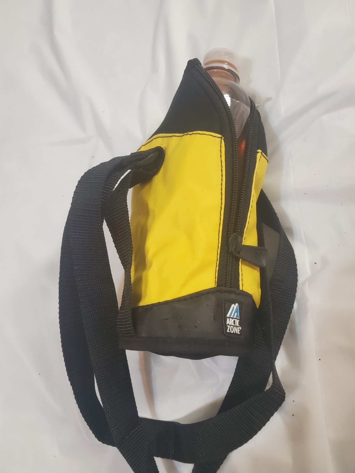 Arctic Zone Insulated Bottle Sleeve Yellow Black 16.9 fl oz - photo 2