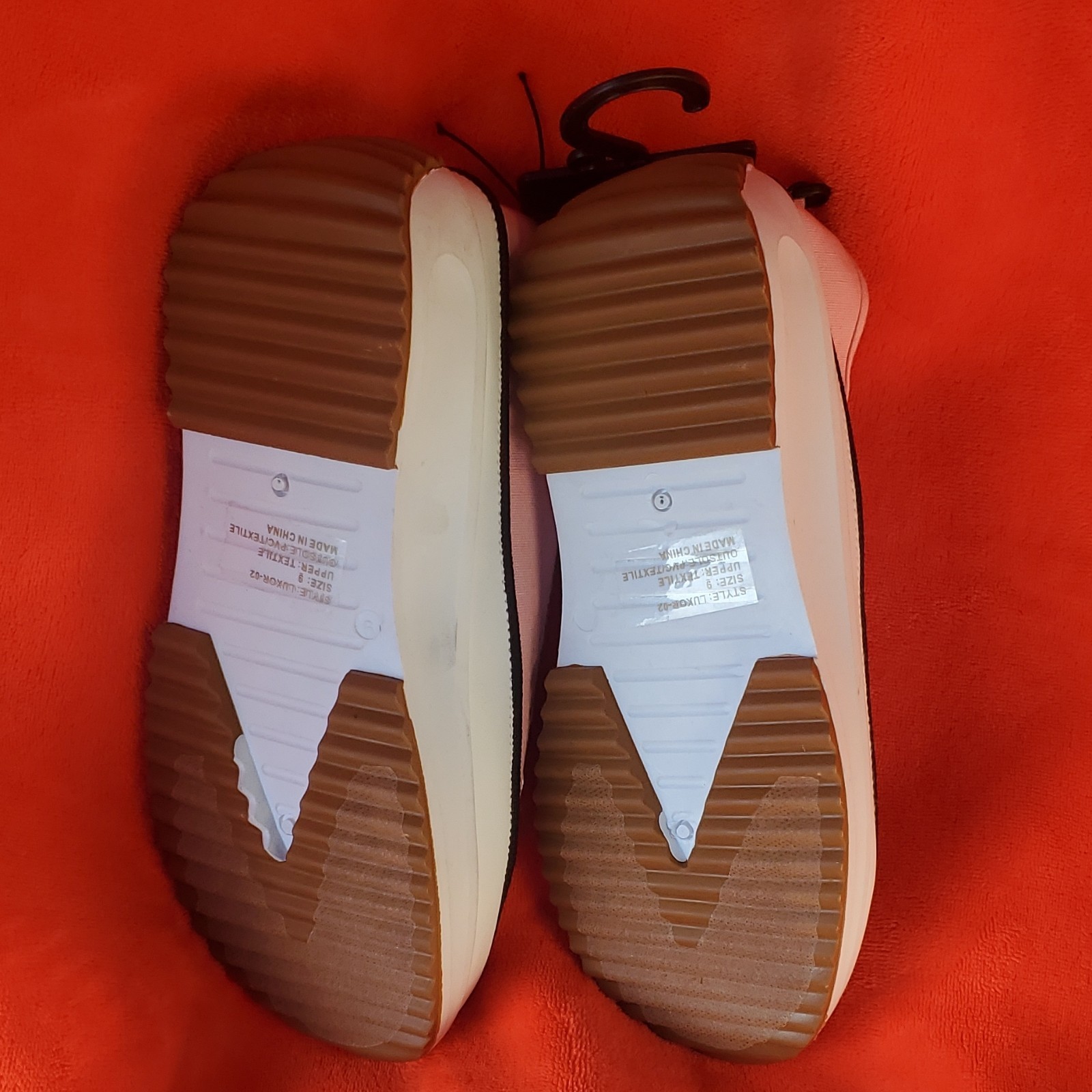 Pink & White Woman's Sneaker - Size 9 - photo 3