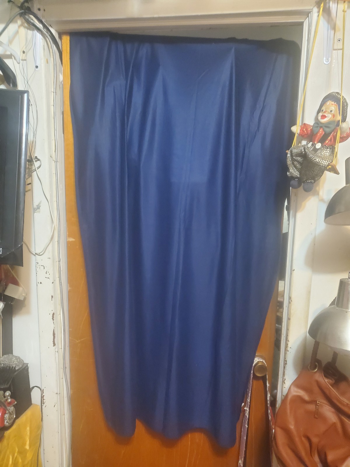 Blue Polyester Airport Blanket 60 x 30 inches