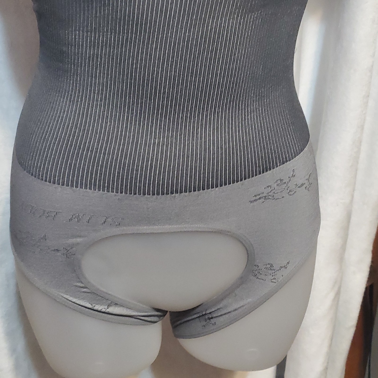 Slim Body Gray Floral Shapewear Bodysuit - Women S / Girls L - photo 4