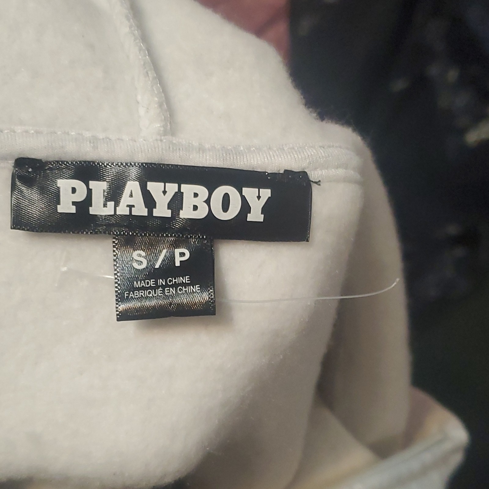 Playboy Gray Full Zip Hoodie Women's Size S/P - photo 3