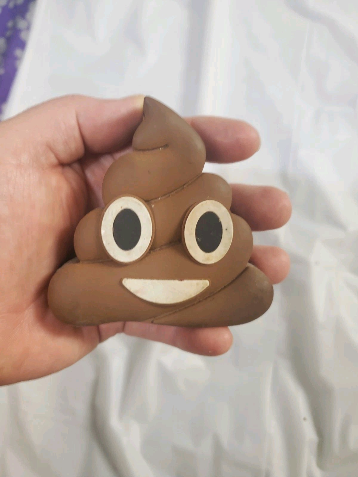 Poop Emoji Squeeze Ball Brown Foam Tear-Resistant Stress Relieve