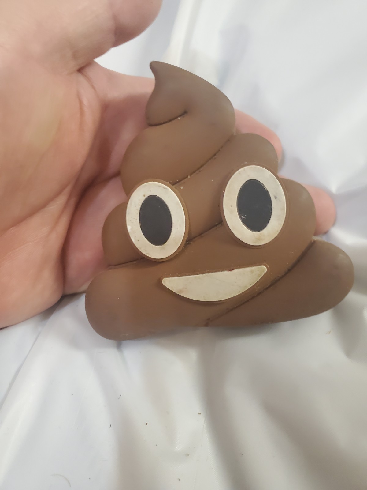 Poop Emoji Squeeze Ball Brown Foam Tear-Resistant Stress Relieve - photo 5