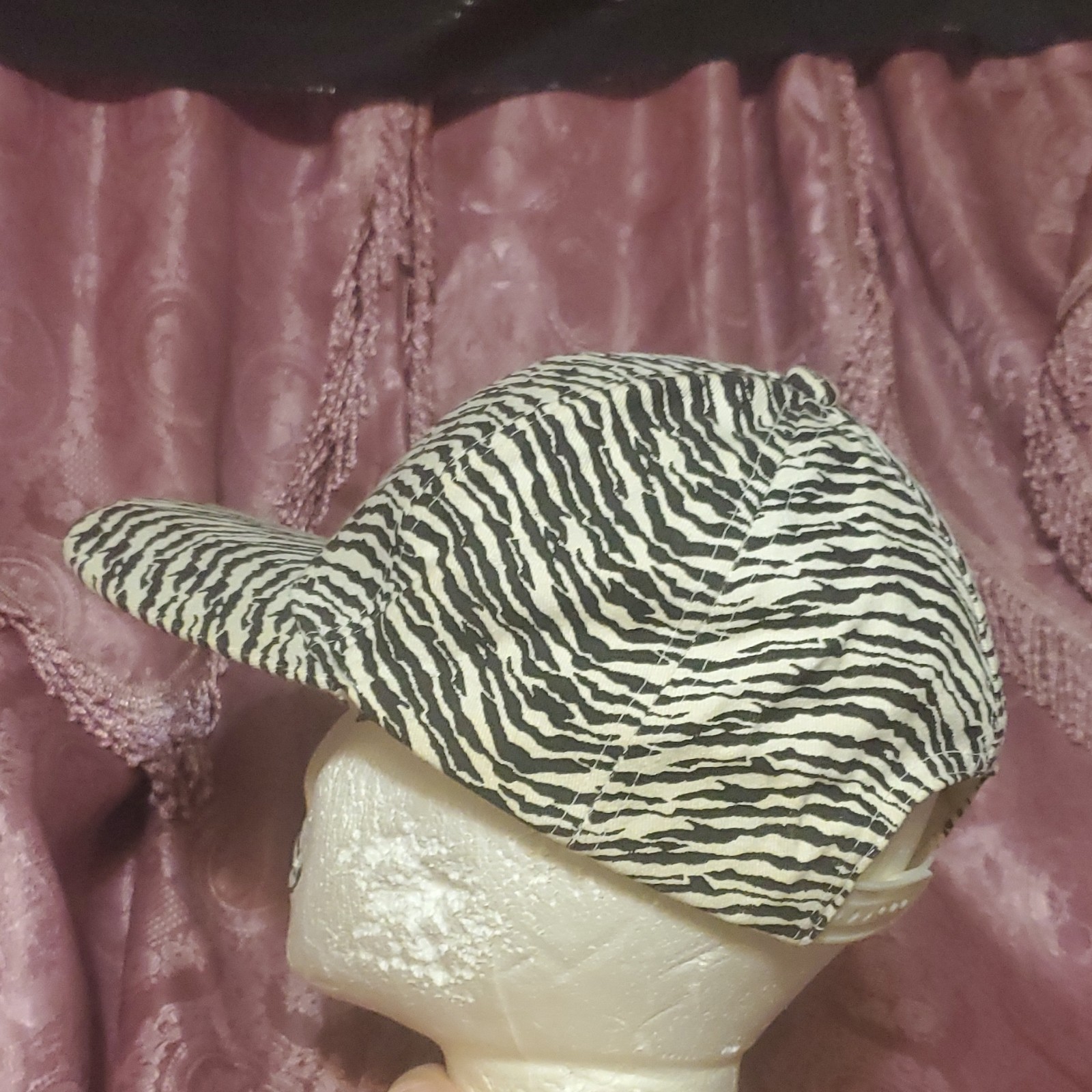 Unisex Black White Zebra Snapback - 100% Cotton - photo 5