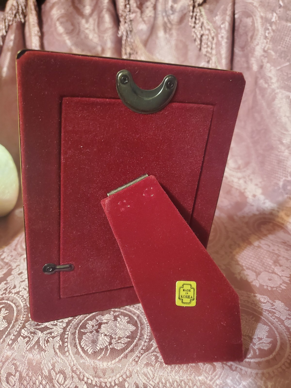 Brass Photo Frame 3.5 x 5 in Hand-Polished Lacquer Coated with B - photo 2